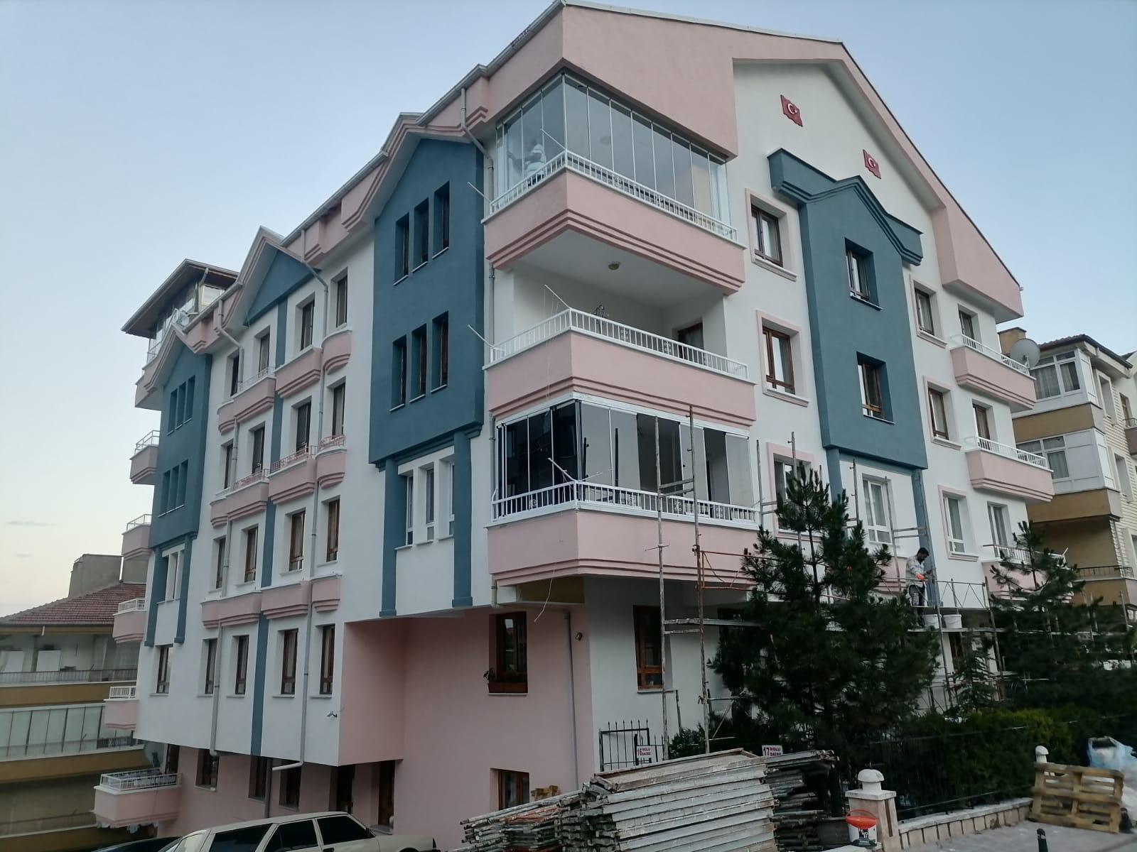 Kronos Yapı tarafından tamamlanmış dış cephe mantolama projesi